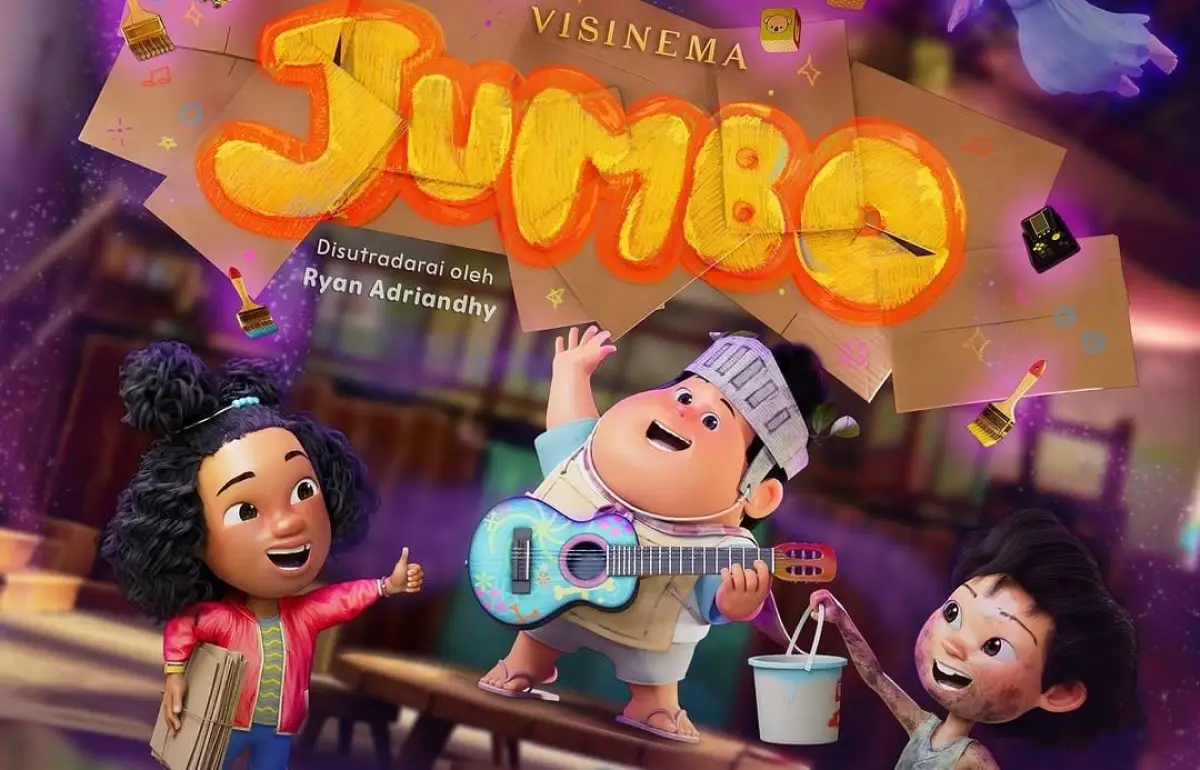 Cerita yang diangkat dalam Jumbo ini berfokus pada tokoh utama bernama Don, seorang anak laki-laki yang berusia 10 tahun yang hidup sebagai anak yatim piatu. Tubuhnya yang besar membuatnya sering menjadi sasaran bahan ejekan dan dianggap remeh oleh orang-orang sekitarnya.