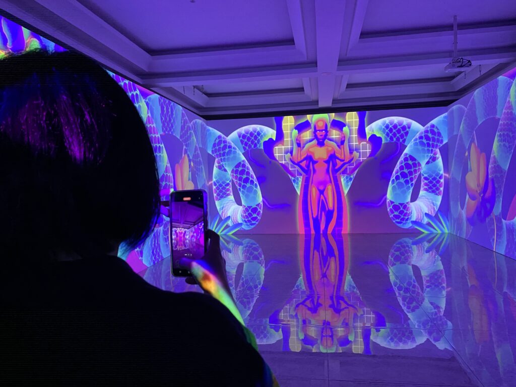 Pertunjukan Audio Visual Void Vision