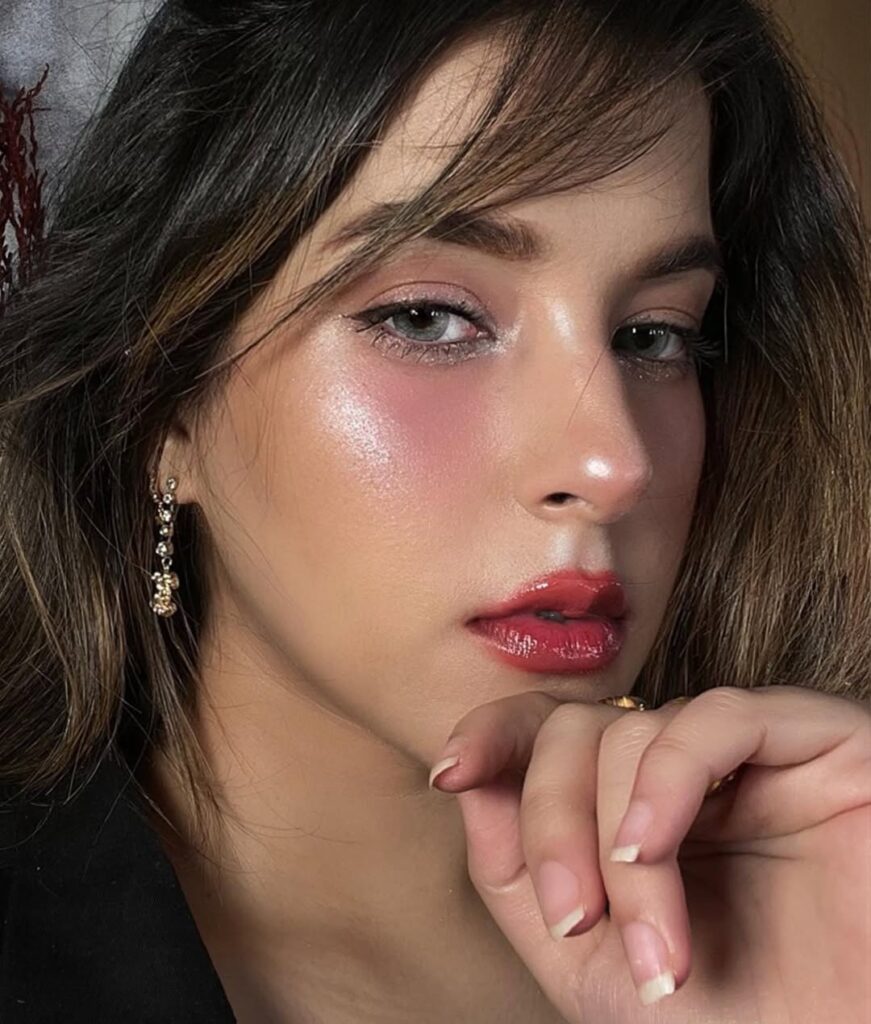 Tasya Farasya terinspirasi Crying Makeup dari Zoe, (Instagram @tasyafarasya).
